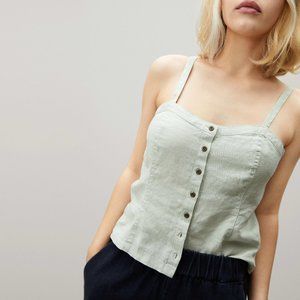 Everlane The Linen Picnic Top
